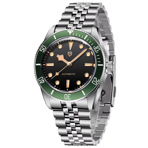 2025 New Fashion Luxury Automatic Watch Men Five-Row Chain Stainless Steel Mechancial Wrist Watch Men NH35A Movt