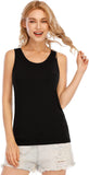 Basic Tank Tops for Women Undershirts Tanks Top Lightweight Camis Tank Tops 4-Pack