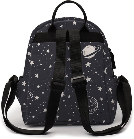 Mini Backpack for Girls, Printing Shool Bag Waterproof Fashion Purse (32)