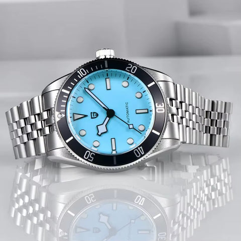 2025 New Fashion Luxury Automatic Watch Men Five-Row Chain Stainless Steel Mechancial Wrist Watch Men NH35A Movt