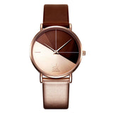 SK Luxury Leather Watches Women Creative Fashion Quartz Watches for Reloj Mujer 2019 Ladies Wrist Watch  Relogio Feminino
