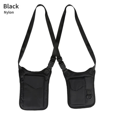 Men anti Theft Secret Agent Bag Hidden Underarm Shoulder Bag Holster Wallet Secret Agent Service Costume Bag Armpit Case