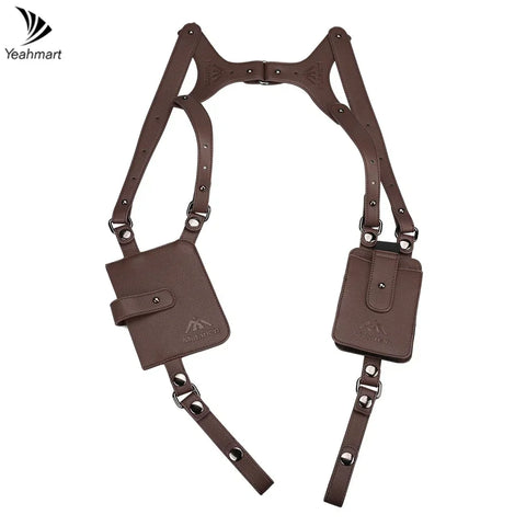 Men anti Theft Secret Agent Bag Hidden Underarm Shoulder Bag Holster Wallet Secret Agent Service Costume Bag Armpit Case