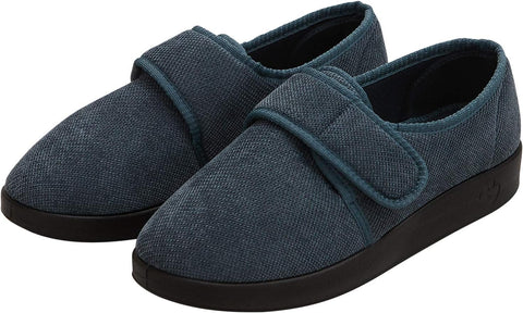 Men’S Wide & Comfy Easy Closure Slippers for Seniors