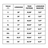 T-Shirt – Drapeau De Saint-Martin – Brodé – Coton Mélangé