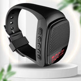 Bluetooth-Compatible Sports Music FM Radio Watch B90 Running Wrist Watch Bike Cycling Watches for Running/Hiking