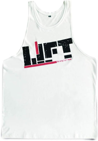 Men'S Gym Bodybuilding Stringer Tank Top Workout Muscle Cut Shirt Fitness Sleeveless Vest