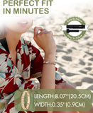 Pure Copper Bracelets for Women, Ultra Strength Magnetic Therapy Bracelet for Pain Relief with Neodymium Magnets & Sparkling Cubic Zirconia, Adjustable, Infinite Clover Jewelry