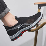 Summer Mesh Men Shoes Lightweight Sneakers Men Fashion Casual Walking Shoes 2024 Breathable Mens Hiking Shoes 2025 Fashion Shoes