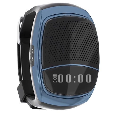 Bluetooth-Compatible Sports Music FM Radio Watch B90 Running Wrist Watch Alarm Watch Audio for Running/Hiking