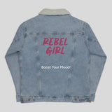 Unisex denim jacket The Rebel Girl in Me will never die