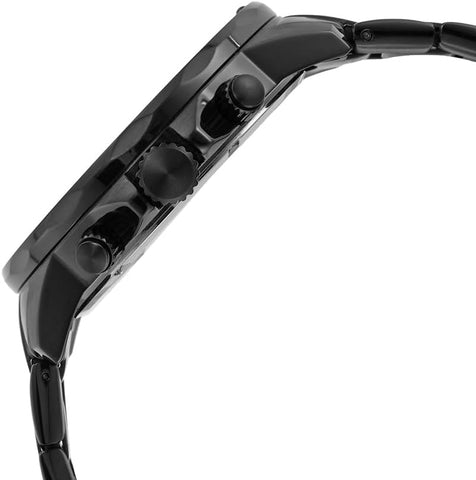 Bannon Multifunction Black Stainless Steel Watch