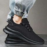 Men Shoes Breathable Mesh Running Shoes Slip on Walking Sneakers for Men Tennis Sports Shoes