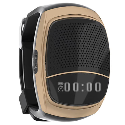 Bluetooth-Compatible Sports Music FM Radio Watch B90 Running Wrist Watch Alarm Watch Audio for Running/Hiking