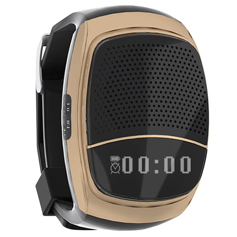 Bluetooth-Compatible Sports Music FM Radio Watch B90 Running Wrist Watch Alarm Watch Audio for Running/Hiking