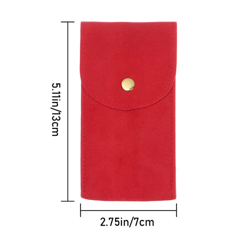 Flannelette Watch Storage Bag Men Women Durable Portable Watch Dust Protection Case Watch Collection Accessories