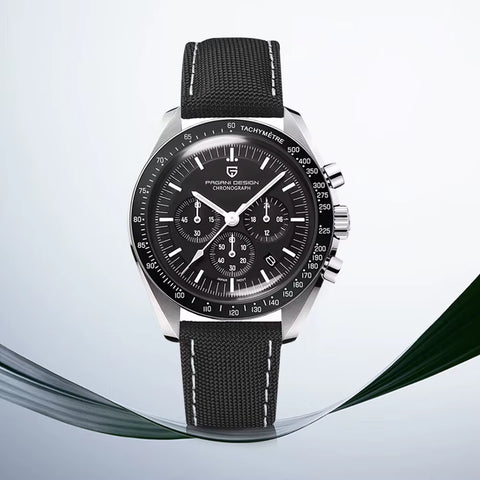 PAGANI DESIGN Men'S Luxury Quartz Watch Japan VK63 Watches for Man Top Synthetic Sapphire Glass Mirror Wrist Watch Clocks Gifts