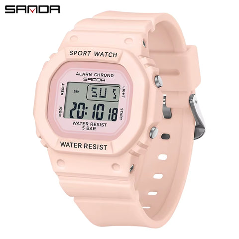 Boys Girls Digital Watch Women LED Sports Watch for Women Wrist Watch Ladies Waterproof Electronic Watch Children Gift