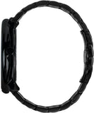 Mens Watches Ultra-Thin Minimalist Waterproof-Fashion Wrist Watch for Men Unisex Dress with Stainless Steel Band-Black Hands