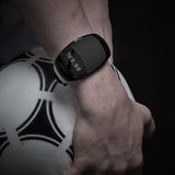 Bluetooth-Compatible Sports Music FM Radio Watch B90 Running Wrist Watch Alarm Watch Audio for Running/Hiking