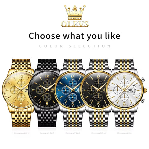 Men'S Watch Waterproof Luminous Wrist Watch Quartz Stainless Steel Watch for Men Pilot Top Brand Male Watches