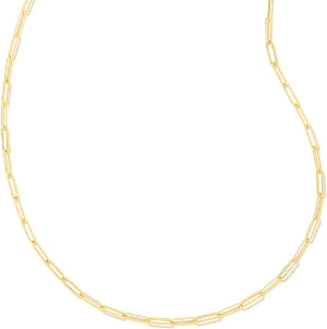 Elevate Your Style with the Courtney Paperclip Necklace - Chic Fashion Jewelry for Women
