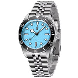 2025 New Fashion Luxury Automatic Watch Men Five-Row Chain Stainless Steel Mechancial Wrist Watch Men NH35A Movt