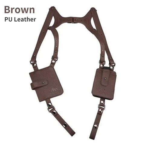 Men anti Theft Secret Agent Bag Hidden Underarm Shoulder Bag Holster Wallet Secret Agent Service Costume Bag Armpit Case