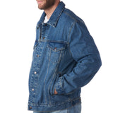 Derek Men's Classic Denim Trucker Jacket - Timeless Casual Style with Rugged Appeal