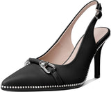 Elevate Your Style with Our Stunning Women’s Beaded Slingback High Heel Pumps - Perfect for Any Occasion!