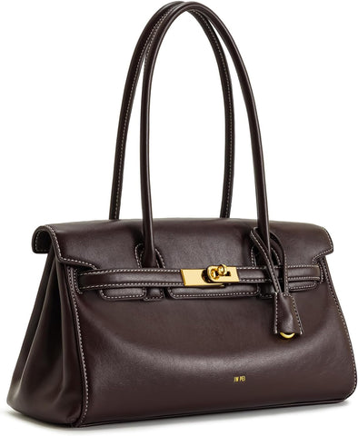 Elevate Your Style with the Chic Women's Yara Dark Brown Shoulder Bag