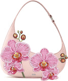 Chic and Versatile Women's Harlee Shoulder Bag in Elegant Brown