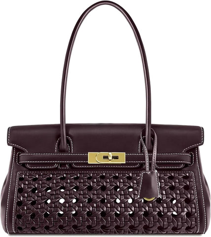 Elevate Your Style with the Chic Women's Yara Dark Brown Shoulder Bag