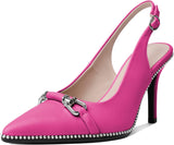 Elevate Your Style with Our Stunning Women’s Beaded Slingback High Heel Pumps - Perfect for Any Occasion!