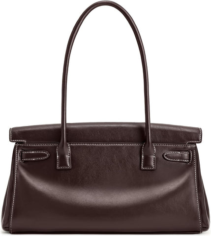 Elevate Your Style with the Chic Women's Yara Dark Brown Shoulder Bag