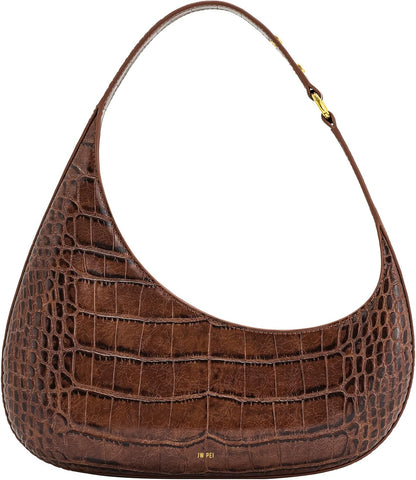 Chic and Versatile Women's Harlee Shoulder Bag in Elegant Brown
