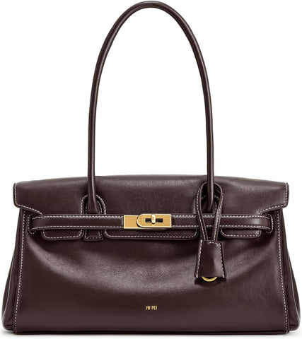 Elevate Your Style with the Chic Women's Yara Dark Brown Shoulder Bag
