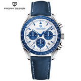 PAGANI DESIGN Men'S Luxury Quartz Watch Japan VK63 Watches for Man Top Synthetic Sapphire Glass Mirror Wrist Watch Clocks Gifts