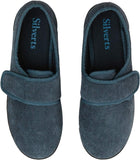 Men’S Wide & Comfy Easy Closure Slippers for Seniors
