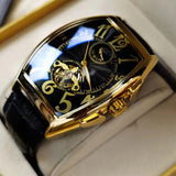 Luxury Mens Automatic Mechanical Watches Tourbillon Skeleton Wrist Clock Male Luminous Man Wrist Watch for Men Relojes Mecánicos