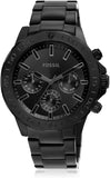 Bannon Multifunction Black Stainless Steel Watch