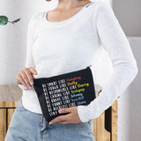 Stay Pony Funny Inspired Makeup Bag 80S Movie Toiletry Bag Book Lover Gift(Pony Black Makeup Bag)