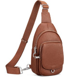 Stylish Anti-Theft Genuine Leather Crossbody Bag for Women - RFID Protected Sling Bag Perfect for Travel and Everyday Use