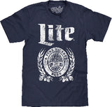 Men'S Faded Miller Lite Beer Logo Shirt