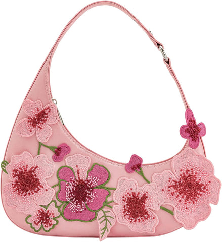 Chic and Versatile Women's Harlee Shoulder Bag in Elegant Brown