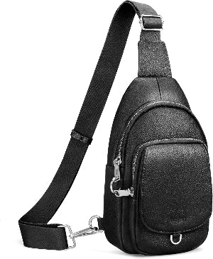 Stylish Anti-Theft Genuine Leather Crossbody Bag for Women - RFID Protected Sling Bag Perfect for Travel and Everyday Use