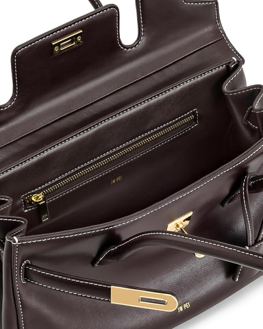 Elevate Your Style with the Chic Women's Yara Dark Brown Shoulder Bag