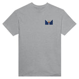 T-Shirt – Drapeau De Saint-Martin – Brodé – Coton Mélangé