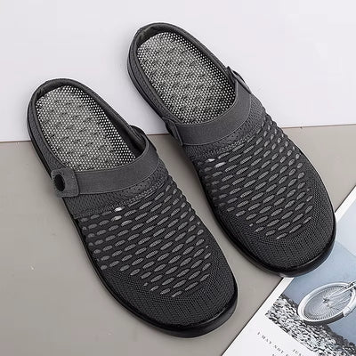 Men Shoes Summer Men Sandals Breathable Mesh Male Sandal Outdoor Beach Men Shoes Water Male Slippers Fashion Slides Casual Shoes