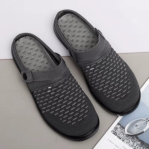 Men Shoes Summer Men Sandals Breathable Mesh Male Sandal Outdoor Beach Men Shoes Water Male Slippers Fashion Slides Casual Shoes